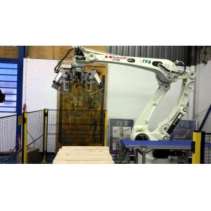 6 Axis Payload 130 Kg Reach 3255mm Kawasaki CP180L Robot Arm With Gripper For