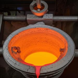 Tea-Pot Type Transfer Ladle for Long-Distance Transportation of Molten Aluminum