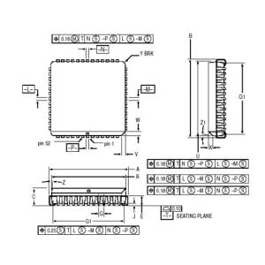 Cheap Integrated Circuit Chip M68HC08 Microcontrollers MC908AS60AVFU MOTOROLA QFP64 for sale