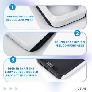 For Iphone 14 15 16 Pro Plus Max Blank Cell Mobile Cover TPU PC Coating 2 In 1