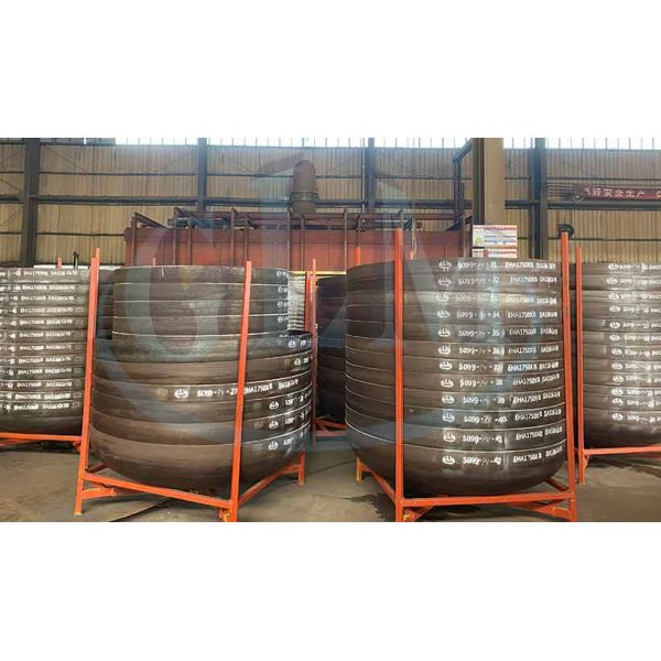 150MM Nickel Alloy Torispherical Dished Head Ellipsoidal Dish End Crown Radius ODM