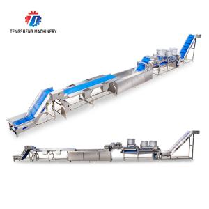 Fruit and vegetable selection washing and drying production line Fruit Vegetable