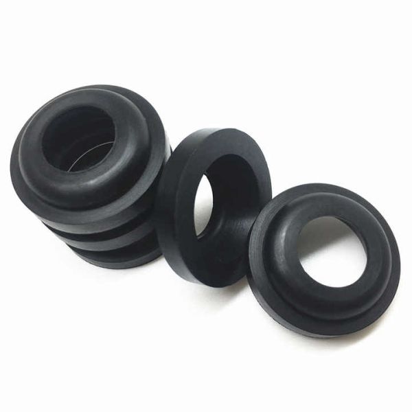 Quality Excellent Abrasion Resistance Black Rubber Grommet For Various Applications wholesale