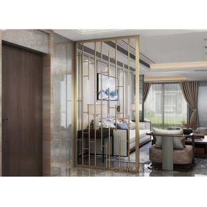 China 2ft Custom Decorative Metal Panels , SUS201 Metal Decorative Garden Screens on sale