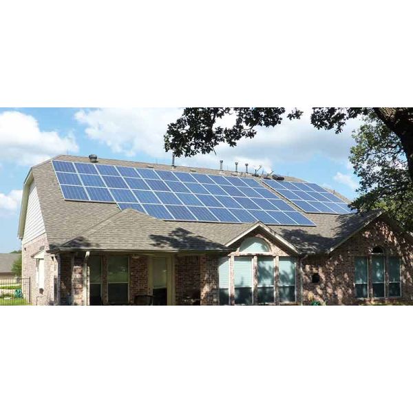 Grid Tie High Efficiency Solar Panel 3KW 50KW Commercial Battery System