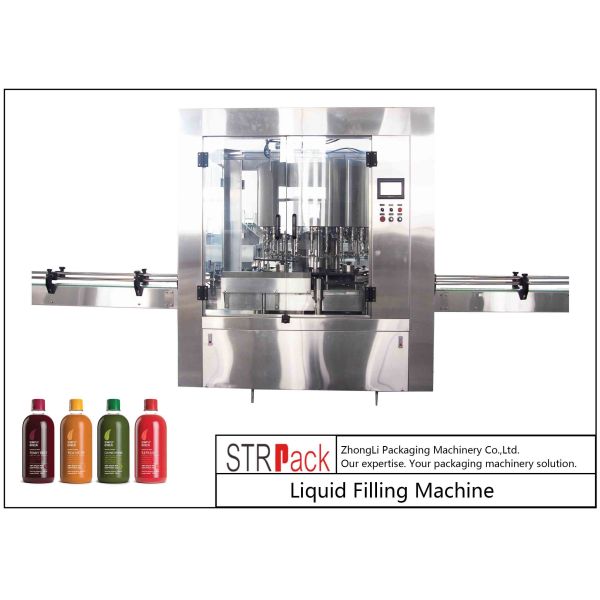 Quality 100ml - 1L Rotary Liquid Filling Machine For Antifreeze Beverages / Motor Oil 3000 B/H wholesale