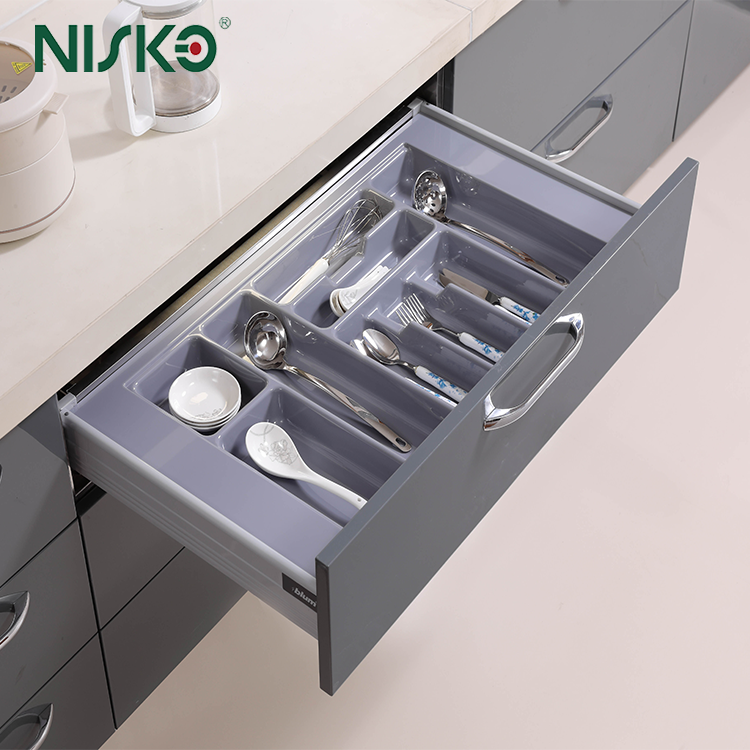 Flatwre Tray Silverware Organizer Cutlery Tray Storage Box Kitchen Storage