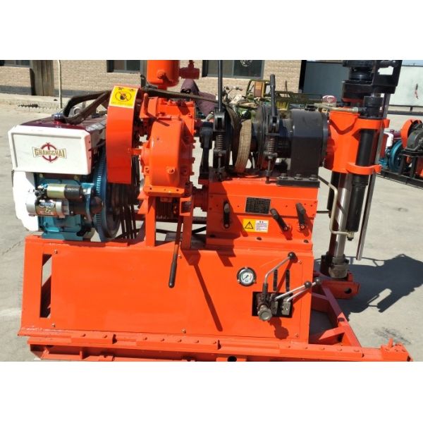 Quality 300 Meters Depth Capacity Engineering Drilling Rig Portable Hydraulic wholesale