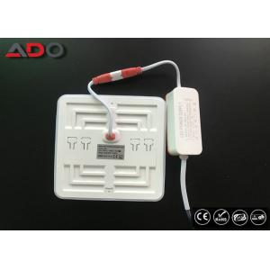Thin No Frame ABS Recessed To Surface 36w Square Led Panel Light