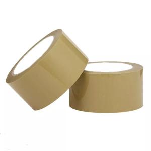 Brown Gummed Reinforced Self Adhesive Fragile Packing Tape Brown Bopp Tape