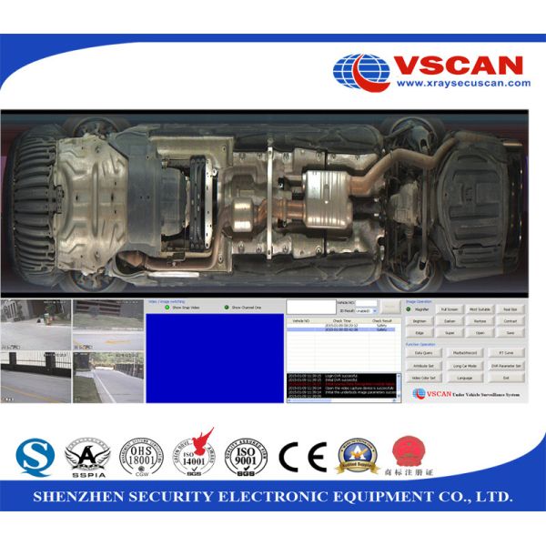 High Resolution Under Vehicle Surveillance System Support Network Access