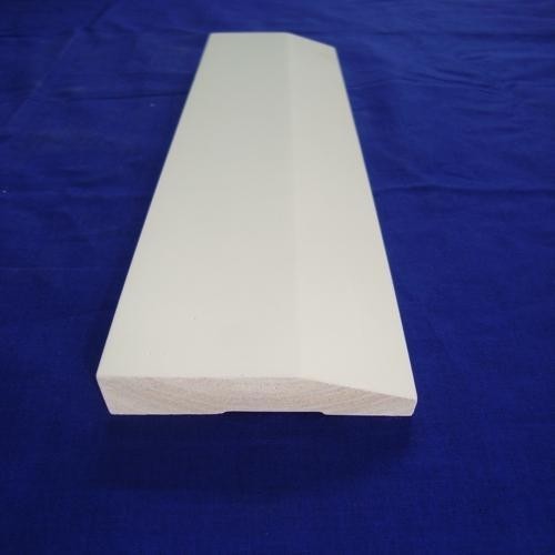 Quality Moisture Resistant Interior Door Stop Molding , White Baseboard Trim wholesale