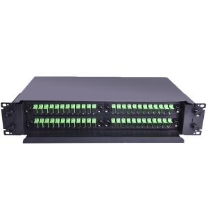72 Core Ports Rack Mount ODF Fiber Optic Patch Panel