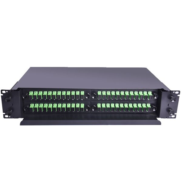 72 Core Ports Rack Mount ODF Fiber Optic Patch Panel