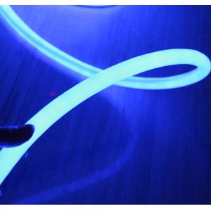 blue color mini round neon flex 360 degree emitting 12V SMD2835 rope light