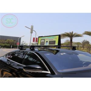 384×192mm 1R1G1B Car LED Sign Display Waterproof IP67 FCC