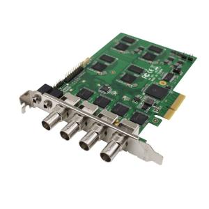 PCIE 1080P60 4-Channel 3G-SDI Video Capture Card H264 SDK Support for Game