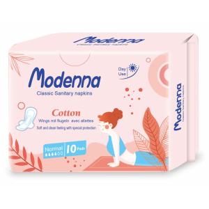 Mesh Wings Disposable Sanitary Napkins 350mm Extra Large Printed OEM ODM