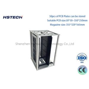 ESD Antistatic PCB Magazine Rack Metal Anti Heat PCB ESD SMT Magazine Rack