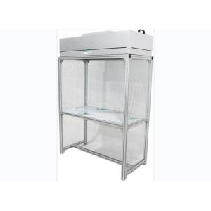 Stainless Steel/Aluminum Work Surface Laminar Flow Hood Lab 1000-1200m3/h Fluorescent Lighting