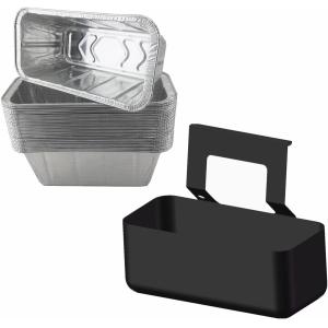 Cheap Grill Rear Grease Cup Holders for Blackstone Griddles Outdoor Grills Grease Catch Pan for sale