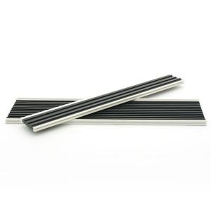 Anti-Slip PVC Stair Nosing Rubber Seal Plastic Profiles Customized