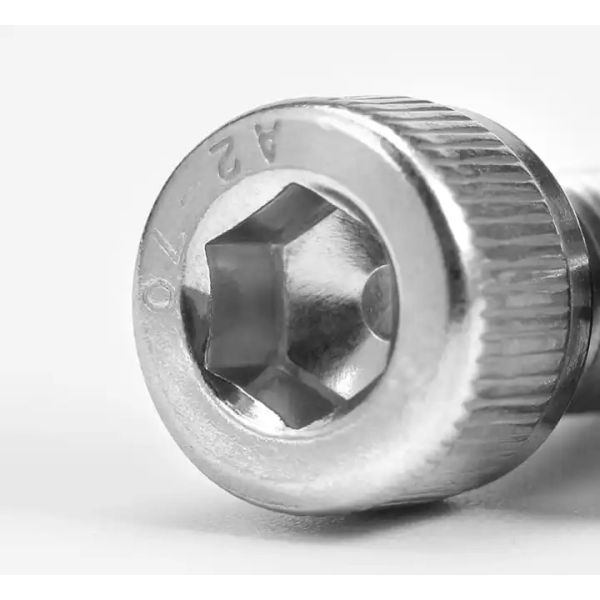 Quality 1.0mm Thread Pitch Silver Hex Head Bolts For Transportation Equipment wholesale