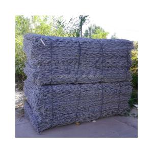 2x1x1 PVC Coated Galvanized Iron Wire Gabion Wire Mesh with Customizable Welding