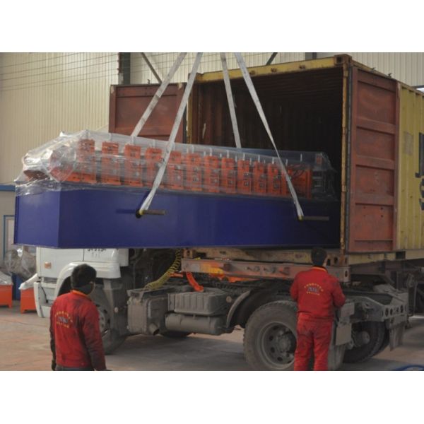 6 Tons Total Weight CZ Purlin Roll Forming Machine With Sheet Metal Straightening