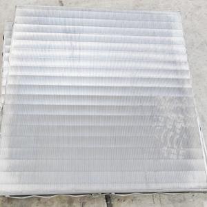 V Shaped Open Wire Stainless Steel Wedge Wire Mesh 6 M Length