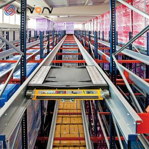 China ASRS Radio shuttle rack Automatic racking system warehouse racking new high quality structure pallet radio shuttle on sale