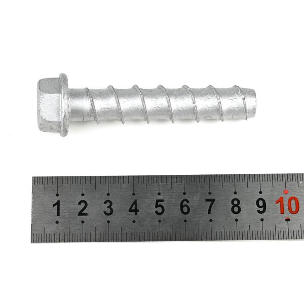 Custom Heavy Duty Carbon Steel Flange Hex Head Concrete Anchors for Easy Installation