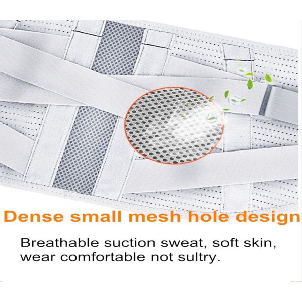 Fixed Strap Breathable Medical Back Support Belt With Lumbar Spondylopathy