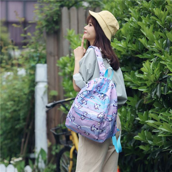 Multifunctional Travel Bags Large Capacity Backpack Patchwork For Teenager Double Shoulder Rucksack