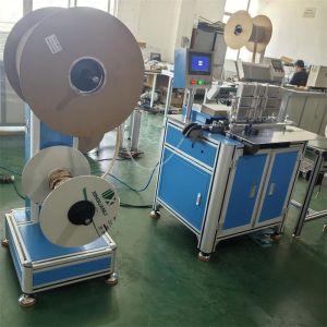 Cheap Double Wire O Machine Spiral Wire Book Binding Machine Semi Automatic Double loop Wire Binding Closing Machine With Hanger Attachment for sale