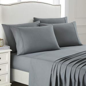 Super Soft Brushed Microfiber 1800 Thread Count Luxury Egyptian Trim Bed Sheet