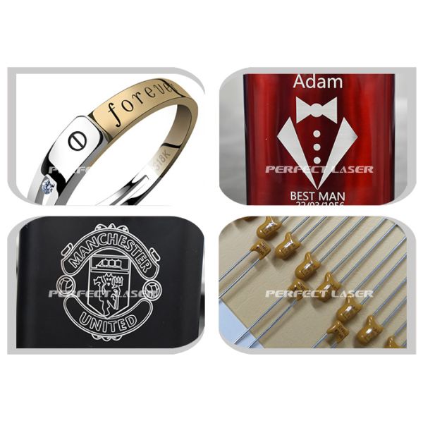 10W 20W 30W Fiber Laser Marking Machine laser engraver for Metal Logo