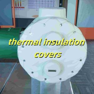 Custom Thermal Insulation Jacket 1000°C Resistance 25-100mm Thick