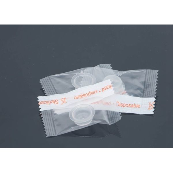 Quality Professional Eyeline Tattoo Ink Cup Holder With Single Sterilize Bag wholesale