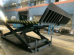 Cheap 3000kg Load Capacity Anti Skid Face Plate Hydraulic Loading Dock Scissor Lift for sale
