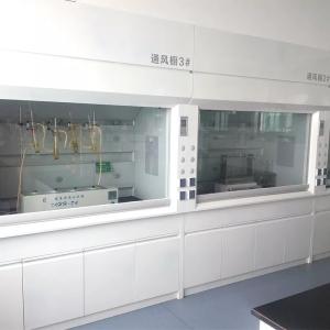 LED Display Laboratory Fume Hood Anti Corrosion Fume Cupboard In Laboratory