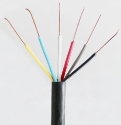 Electrical PVC Control Cable Wire , Multicore Control Cable 300V 0.5mm2