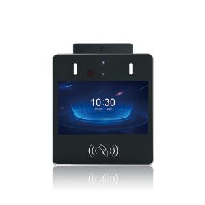 Cheap Multitouch Face Biometric Reader Attendance Machine With Temperature Detector for sale