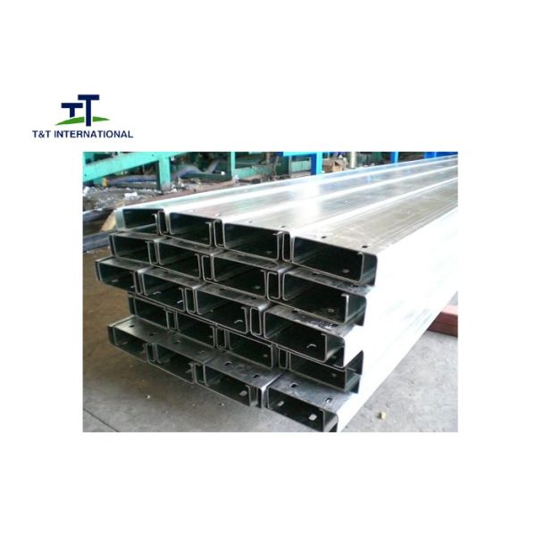 Quality Light Weight C Channel Metal Easy Installation Small Tolerance Seamless Simple Structure wholesale