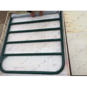 Cheap Padlockable Sliding Latch Fence 16ft Steel Farm Gates for sale