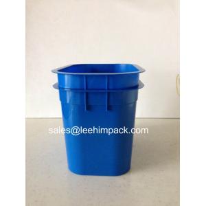 Heavy duty food grade plastic rectangular jar