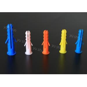 Long M14 Grey Color Expansion Plastic Wall Plug Screw For Tubing