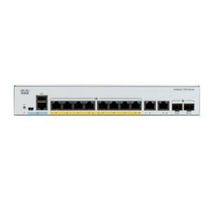 C1000-8FP-2G-L 8x 10/100/1000 Ethernet PoE+ Ports And 120W PoE Budget  2x 1G SFP And RJ-45 Combo Uplinks