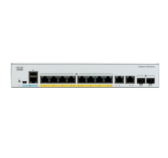 Quality C1000-8FP-2G-L 8x 10/100/1000 Ethernet PoE+ Ports And 120W PoE Budget  2x 1G SFP And RJ-45 Combo Uplinks wholesale