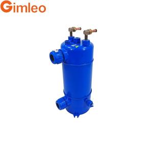 Water Flow 2.0 M3/H Titanium Cooler Heat Exchanger With Isolation ETA-1.5 TA1